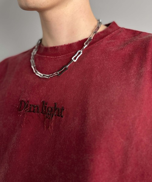 Classical Origin（クラシカルオリジン）の「【Classical Origin】紐刺繍スノーウォッシュ加工ノースリーブTシャツ／String Embroidery Snow-Washed Sleeveless T-Shirt（タンクトップ・メンズ・ブラック/グレー/レッド・SMALL/MEDIUM/LARGE）」の22枚目の写真