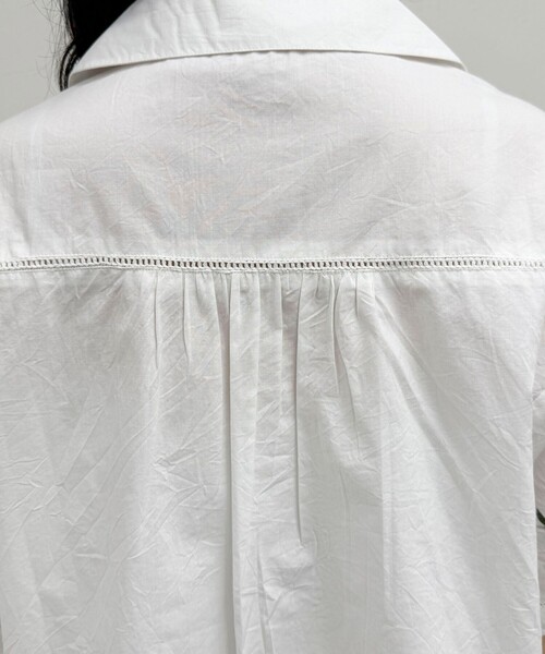 fredy emue(フレディエミュ)の「《セットアップ対応》カラフル刺繍シャツ(シャツ/ブラウス・レディース・ブラック/オフホワイト・38)」の17枚目の写真