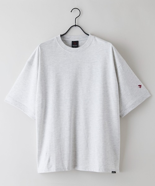 SAVIER(サビアー)の「【SAVIER/サビアー】×【ZERO STAIN/ゼロステイン】コラボ 袖リブ クルーネック Tシャツ(Tシャツ/カットソー・メンズ・ホワイト/オフホワイト/ネイビー/ブラック・LARGE/MEDIUM)」の10枚目の写真
