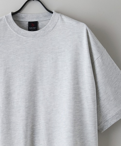 SAVIER(サビアー)の「【SAVIER/サビアー】×【ZERO STAIN/ゼロステイン】コラボ 袖リブ クルーネック Tシャツ(Tシャツ/カットソー・メンズ・ホワイト/オフホワイト/ネイビー/ブラック・LARGE/MEDIUM)」の11枚目の写真