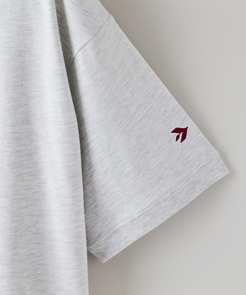 SAVIER(サビアー)の「【SAVIER/サビアー】×【ZERO STAIN/ゼロステイン】コラボ 袖リブ クルーネック Tシャツ(Tシャツ/カットソー・メンズ・ホワイト/オフホワイト/ネイビー/ブラック・LARGE/MEDIUM)」の6枚目の写真