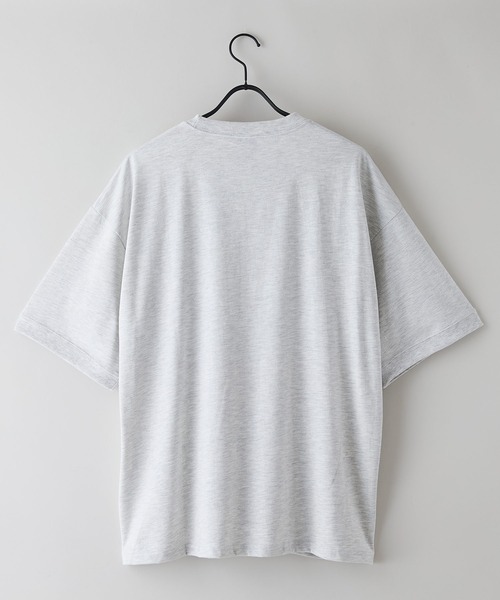SAVIER(サビアー)の「【SAVIER/サビアー】×【ZERO STAIN/ゼロステイン】コラボ 袖リブ クルーネック Tシャツ(Tシャツ/カットソー・メンズ・ホワイト/オフホワイト/ネイビー/ブラック・LARGE/MEDIUM)」の9枚目の写真