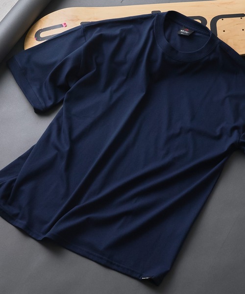 SAVIER(サビアー)の「【SAVIER/サビアー】×【ZERO STAIN/ゼロステイン】コラボ 袖リブ クルーネック Tシャツ(Tシャツ/カットソー・メンズ・ホワイト/オフホワイト/ネイビー/ブラック・LARGE/MEDIUM)」の16枚目の写真