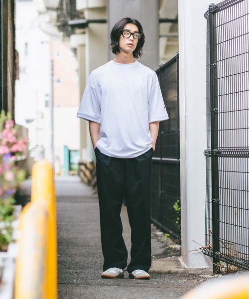 SAVIER(サビアー)の「【SAVIER/サビアー】×【ZERO STAIN/ゼロステイン】コラボ 袖リブ クルーネック Tシャツ(Tシャツ/カットソー・メンズ・ホワイト/オフホワイト/ネイビー/ブラック・LARGE/MEDIUM)」の17枚目の写真