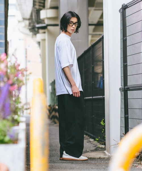 SAVIER(サビアー)の「【SAVIER/サビアー】×【ZERO STAIN/ゼロステイン】コラボ 袖リブ クルーネック Tシャツ(Tシャツ/カットソー・メンズ・ホワイト/オフホワイト/ネイビー/ブラック・LARGE/MEDIUM)」の21枚目の写真
