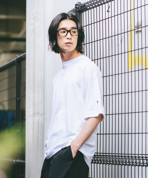 SAVIER(サビアー)の「【SAVIER/サビアー】×【ZERO STAIN/ゼロステイン】コラボ 袖リブ クルーネック Tシャツ(Tシャツ/カットソー・メンズ・ホワイト/オフホワイト/ネイビー/ブラック・LARGE/MEDIUM)」の22枚目の写真