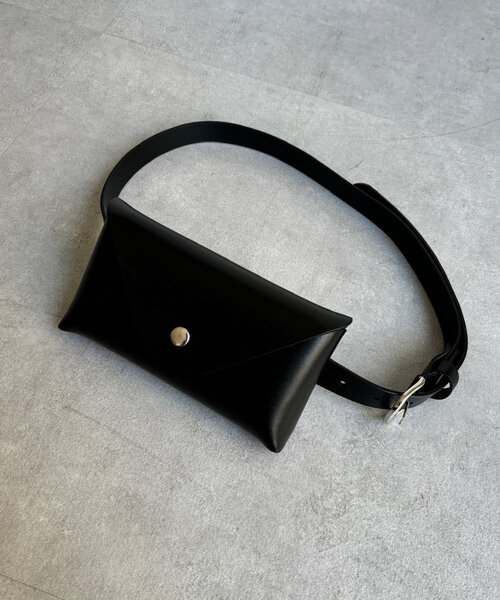 DouDou（ドゥドゥ）の「レザーベルトバッグ（ショルダーバッグ・レディース・イエロー/ブラウン/ブラック・FREE）」の7枚目の写真