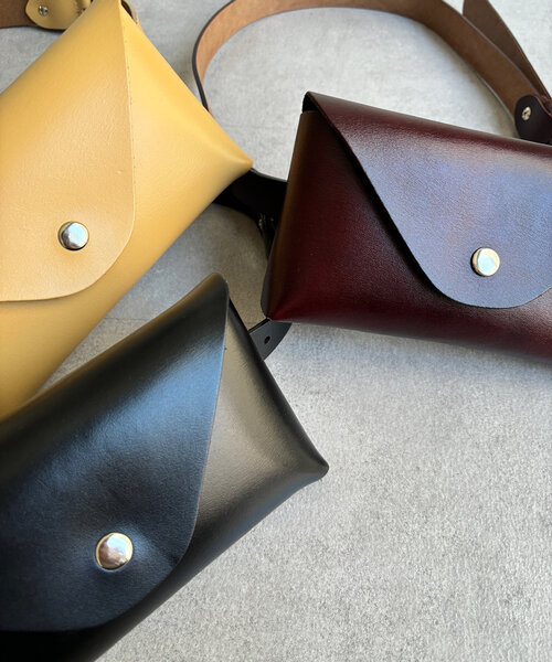 DouDou（ドゥドゥ）の「レザーベルトバッグ（ショルダーバッグ・レディース・イエロー/ブラウン/ブラック・FREE）」の11枚目の写真