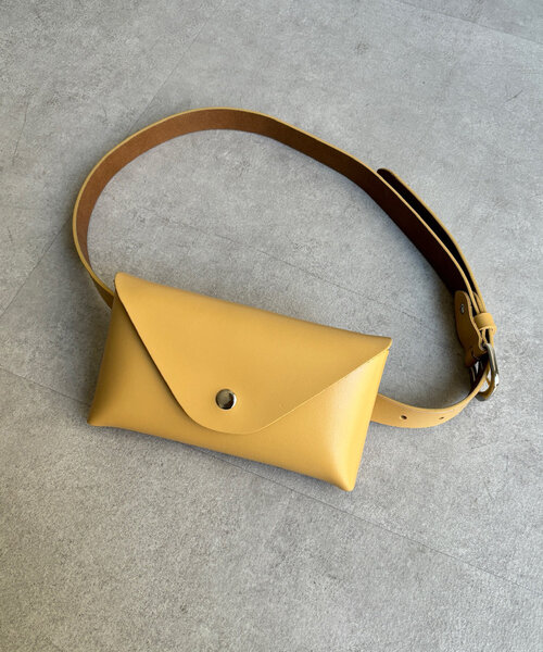 DouDou（ドゥドゥ）の「レザーベルトバッグ（ショルダーバッグ・レディース・イエロー/ブラウン/ブラック・FREE）」の17枚目の写真