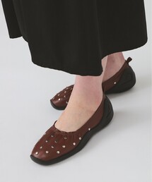 BEAMS チェック柄 フラットシューズ BEAMS WOMEN｜ビームスウィメンのバレエシューズ通販 - ZOZOTOWN