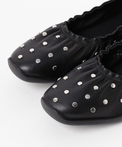 Ray BEAMS（レイビームス）の「MOHI / スタッズ シューズ（バレエシューズ・レディース・ダークブラウン/ブラック・38/37/36/39）」の15枚目の写真