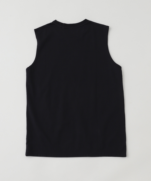 THE INOUE BROTHERS(ザイノウエブラザーズ)の「THE INOUE BROTHERS / ザ イノウエブラザーズ No Sleeve Top(Tシャツ/カットソー・メンズ・ブラック/ホワイト・MEDIUM/LARGE)」の7枚目の写真