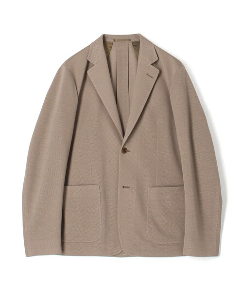 TOMORROWLAND (トゥモローランド)の「ラミーポリエステル シングルブレステッド 2Bジャケット(テーラードジャケット・メンズ・キャメル/ネイビー/ブルー・L/M/S/XS)」の3枚目の写真