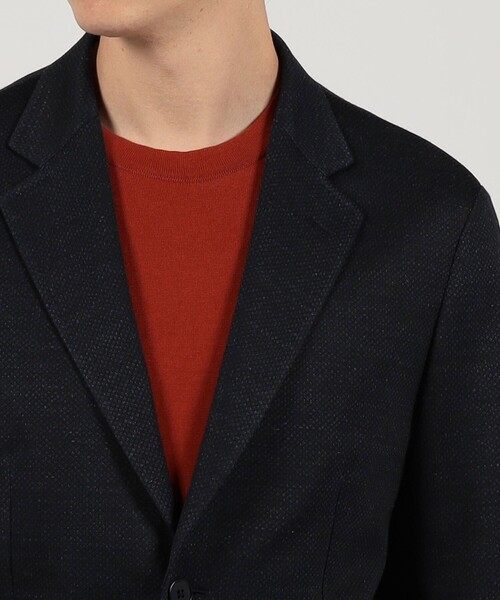 TOMORROWLAND (トゥモローランド)の「ラミーポリエステル シングルブレステッド 2Bジャケット(テーラードジャケット・メンズ・キャメル/ネイビー/ブルー・L/M/S/XS)」の9枚目の写真