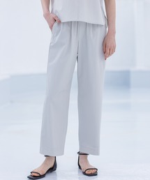 2025春夏【洗濯可能・接触冷感・UVカット・はっ水・セットアップ対応】ストレッチナイロンラッシュストレートパンツ