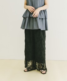 ITEMS URBANRESEARCH | シアー刺繍イージーパンツ(その他パンツ)