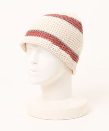 SPINNS | ニットバケットハット/ボーダー/バケハ(ハット)