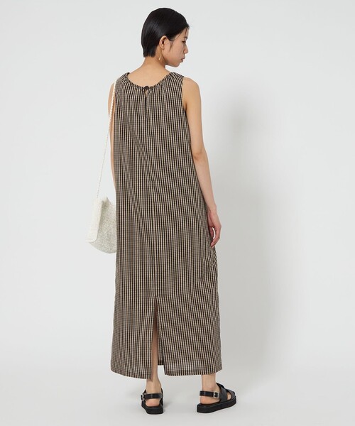 セール】＜CITEN＞バックギャザーノースリーブワンピース