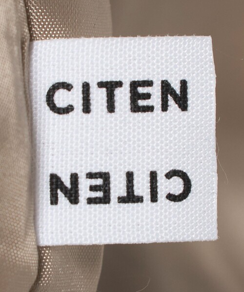 CITEN(シテン)の「<CITEN>バックギャザーノースリーブワンピースチェック(ワンピース・レディース・ベージュ・S/M)」の14枚目の写真