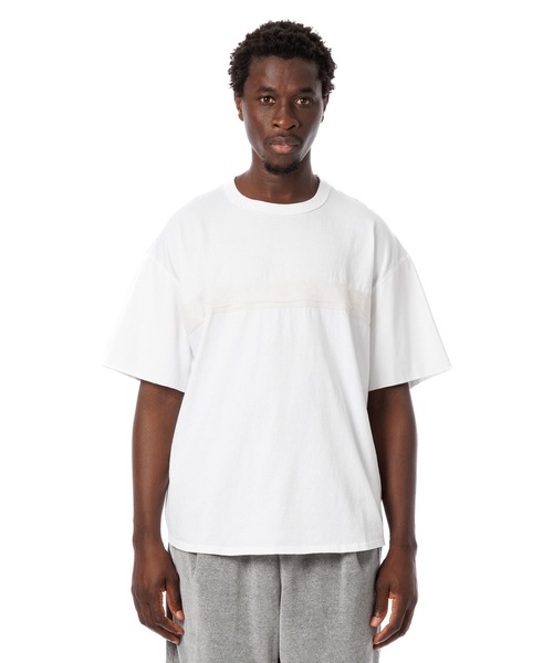 Sandinista（サンディニスタ）の「American Cotton Tape Tee / アメリカンコットン後染めテープ付きTシャツ（Tシャツ/カットソー・メンズ・ブラック系その他/ブルー/ホワイト/グリーン系その他・SMALL/MEDIUM/LARGE）」の3枚目の写真