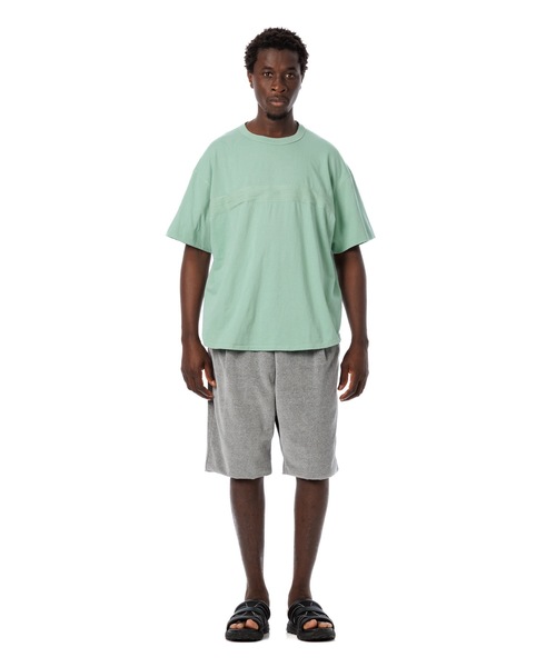 Sandinista（サンディニスタ）の「American Cotton Tape Tee / アメリカンコットン後染めテープ付きTシャツ（Tシャツ/カットソー・メンズ・ブラック系その他/ブルー/ホワイト/グリーン系その他・SMALL/MEDIUM/LARGE）」の7枚目の写真