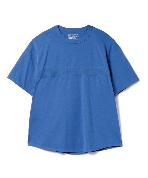 Sandinista（サンディニスタ）の「American Cotton Tape Tee / アメリカンコットン後染めテープ付きTシャツ（Tシャツ/カットソー・メンズ・ブラック系その他/ブルー/ホワイト/グリーン系その他・SMALL/MEDIUM/LARGE）」の15枚目の写真