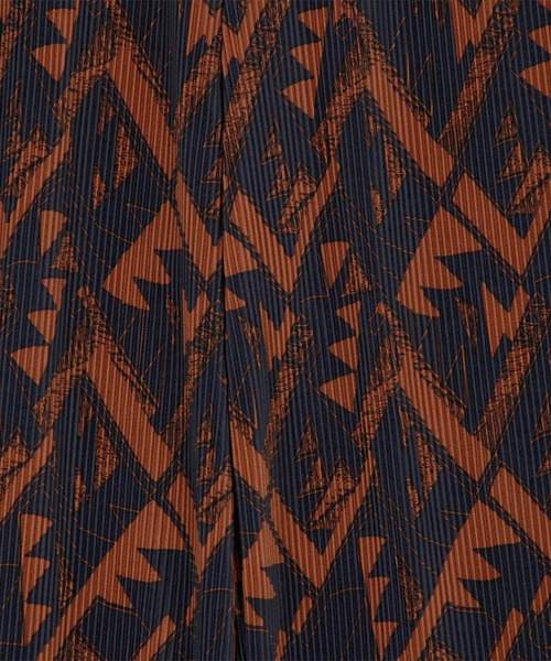 Grand PARK（グランドパーク）の「エスニック柄カットスムースパンツ（その他パンツ・レディース・ブラック×ホワイト/ネイビー系・FREE）」の7枚目の写真