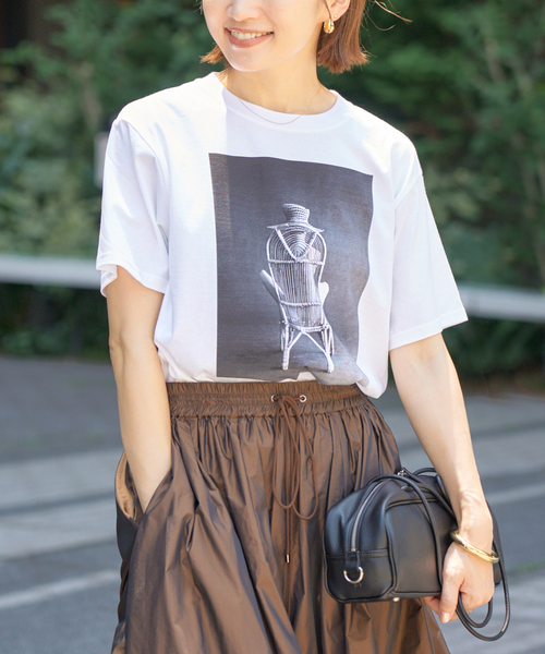 クチュールドアダム ap studio iena Tシャツ 追加》COUTURE D'ADAM/クチュールドアダム Sam Haskins フォトT