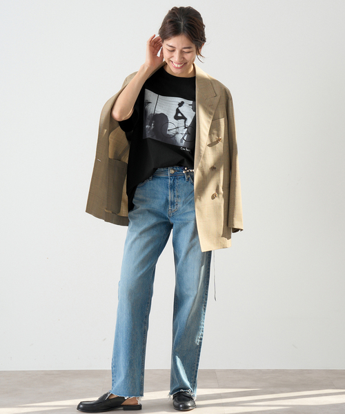 IENA（イエナ）の「《追加》COUTURE D’ADAM/クチュールドアダム Sam Haskins フォトTシャツ（Tシャツ/カットソー・レディース・ホワイト/ブラック・FREE）」の21枚目の写真