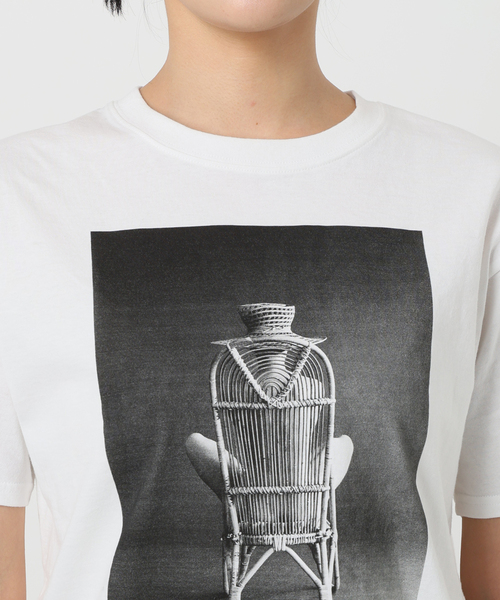 COUTURE D'ADAM/クチュールドアダム フォトTシャツ IENA イエナ IENA 《追加予約》COUTURE D'ADAM/クチュールドアダム