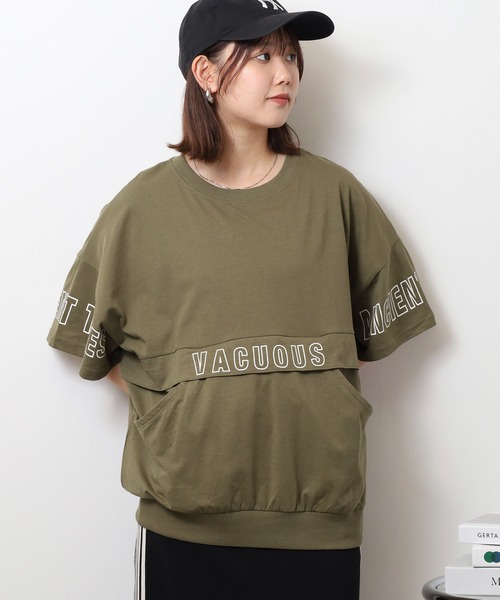boohoo◆オ-バ-サイズ◆ボックスフィット◆アップリケ◆Tシャツ ワンフォークロージング 1111clothing お化け Tシャツ メンズ