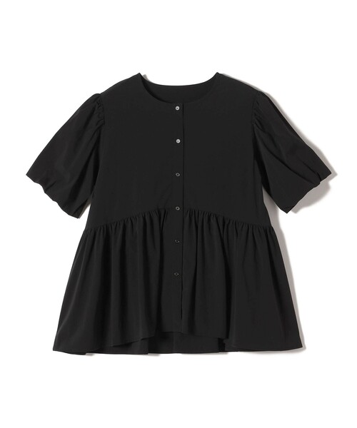 SHIPS Colors(シップス カラーズ)の「SHIPS Colors:〈接触冷感・UVカット・撥水〉マルチファンクション 羽織 シャツ◇(シャツ/ブラウス・レディース・ブラック/ブルー/ベージュ・ONE SIZE)」の8枚目の写真
