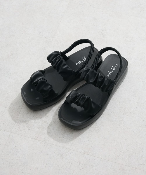 VIP価格＊フラッシュラバー＆キャンバスサンダル グリーン PACIFIC / VEL GREEN – Paraboot