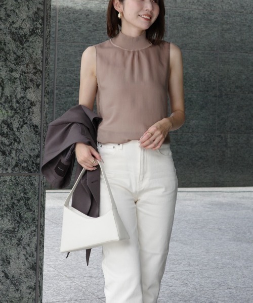 WEB限定カラー】シアーキュプラトップス（シャツ/ブラウス）｜anuans