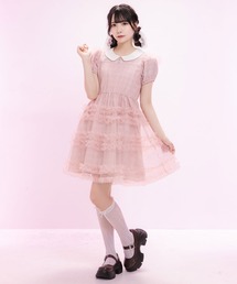 くすみピンク ワンピース チュール サイズ S M L 楽天市場】チュールワンピース ピンクの通販