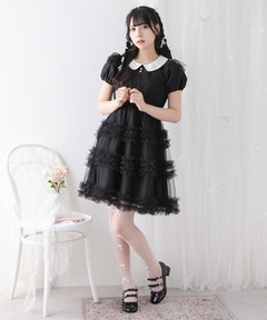 A'GEM/9 × .kom『TricuspidC/トライカスピッドシー』Frill Heart Dress