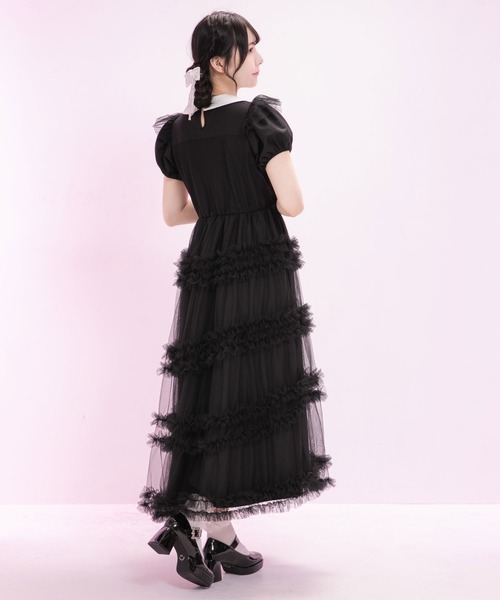 美品 大きいサイズ トゥービーシック フリル ティアード ワンピース 2362-W7J1056022_1000x.jpg?v=