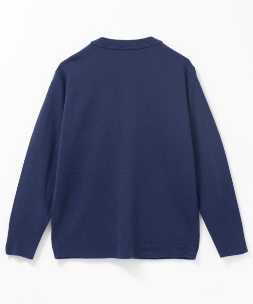 NAVY(ネイビー)の「nAvy カシミヤタッチVカーディガン(カーディガン/ボレロ・レディース・ネイビー/ブラック/チャコールグレー・M/L)」の6枚目の写真