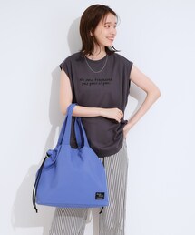 SHOO・LA・RUE | 【撥水】ビッグ巾着トートバッグ(トートバッグ)