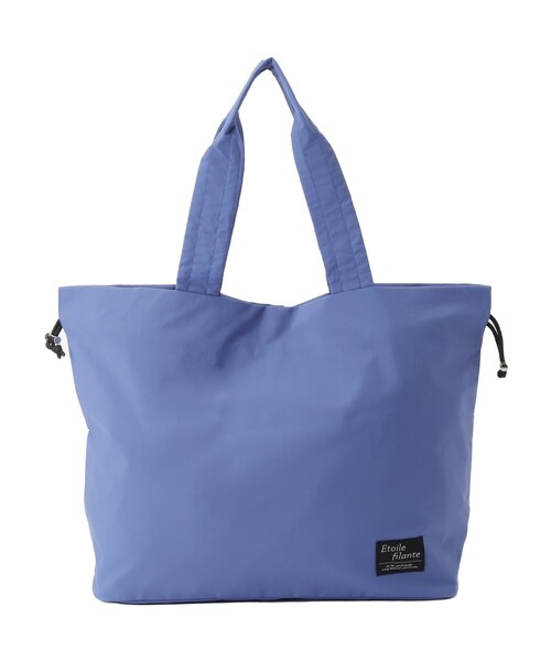 SHOO・LA・RUE（シューラルー）の「【撥水】ビッグ巾着トートバッグ（トートバッグ・レディース・ブラック/ブラウン系その他/ブルー・00）」の12枚目の写真