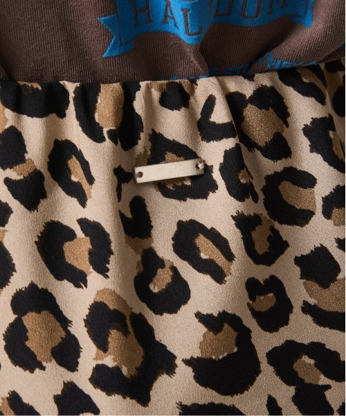 CHIC STYLE（シックスタイル）の「レオパード柄ナローマキシスカート＜大きいサイズ有＞シックスタイル（スカート・レディース・グレー系/ブラウン系・5L/4L/3L/LL/L/M）」の7枚目の写真