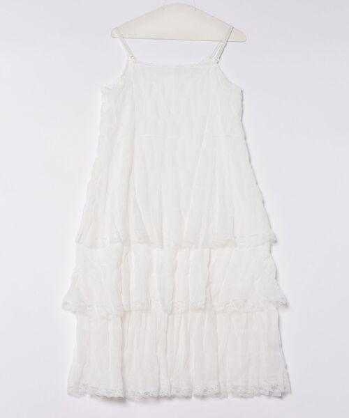 urge：（アージコロン ）の「【URGE：】フリル デザイン ワンピース（ワンピース・レディース・ホワイト/ブラック・SMALL/MEDIUM/LARGE/X-LARGE）」の3枚目の写真