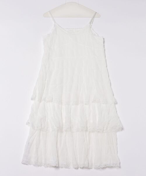 urge：（アージコロン ）の「【URGE：】フリル デザイン ワンピース（ワンピース・レディース・ホワイト/ブラック・SMALL/MEDIUM/LARGE/X-LARGE）」の10枚目の写真