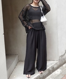 CORNERS（コーナーズ）の「リネンライクイージーパンツ（その他パンツ）」