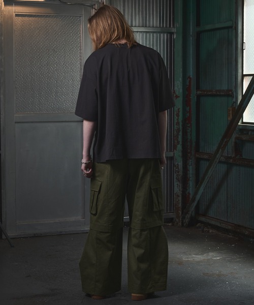 ANEDIST（アンディスト）の「グラフィックプリントTシャツ（Tシャツ/カットソー・メンズ・チャコールグレー/ブラック/ホワイト・L/M）」の17枚目の写真