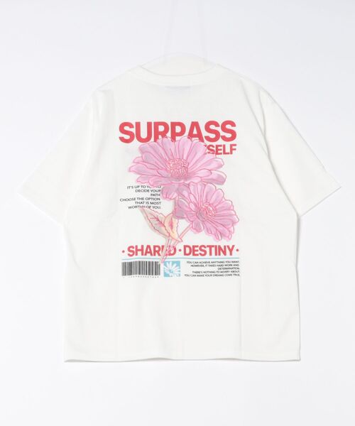 ハナ☆Tシャツ セール】ハナ刺繍バーコードTシャツ（Tシャツ/カットソー