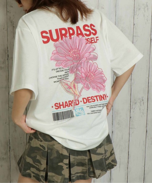 草木柄でHをかたどっだHermesDella Cavalleria Tシャツ Hをかたどった美しいプリント Hermes Della Cavalleria Tシャツ