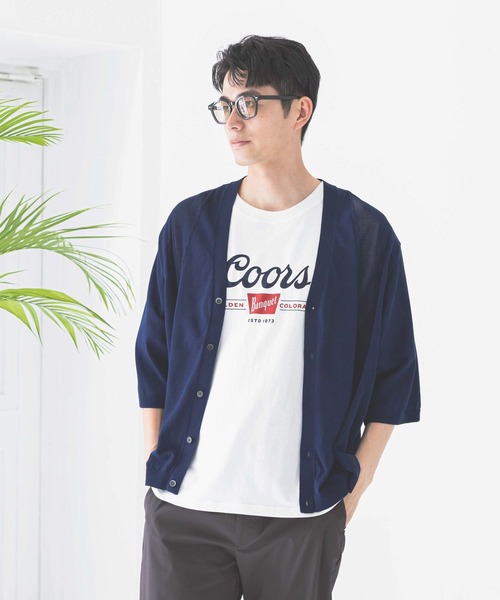 GLOBAL WORK（グローバルワーク）の「Beer＊プリントTシャツ/571294（Tシャツ/カットソー・レディース・オフホワイト/レッド/ダークネイビー・MEDIUM/X-LARGE）」の14枚目の写真