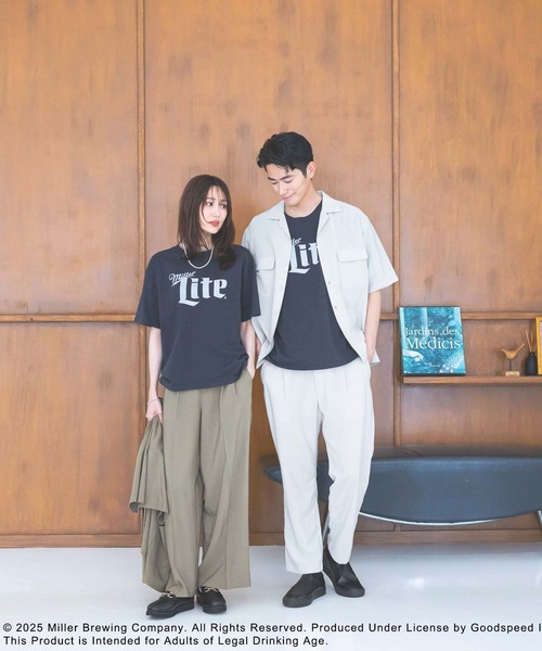 GLOBAL WORK（グローバルワーク）の「Beer＊プリントTシャツ/571294（Tシャツ/カットソー・レディース・オフホワイト/レッド/ダークネイビー・MEDIUM/X-LARGE）」の16枚目の写真