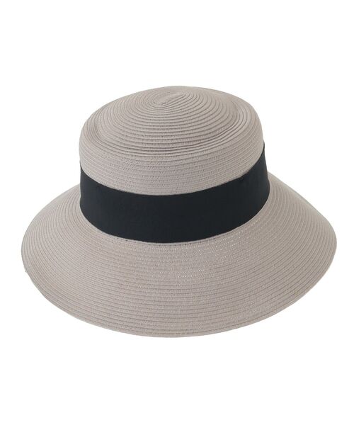 Green　Parks（グリーンパークス）の「・ロングブリムカンカンハット（ハット・レディース・グレー/ブラウン/ベージュ・FREE）」の14枚目の写真